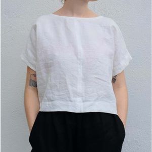 Shelter “Sonny” Tee, Ivory, size XS